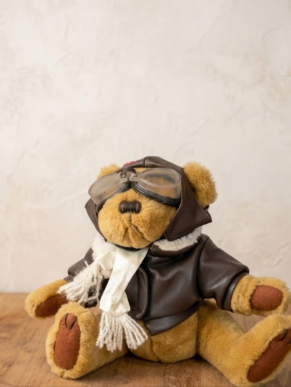 "Radar" Aviator Bear Vintage Brass Button Collectibles Pickford Bears Ltd.
